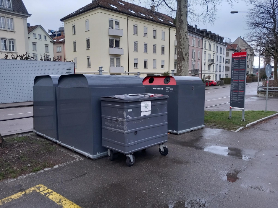 Sammelstelle Spelteriniplatz